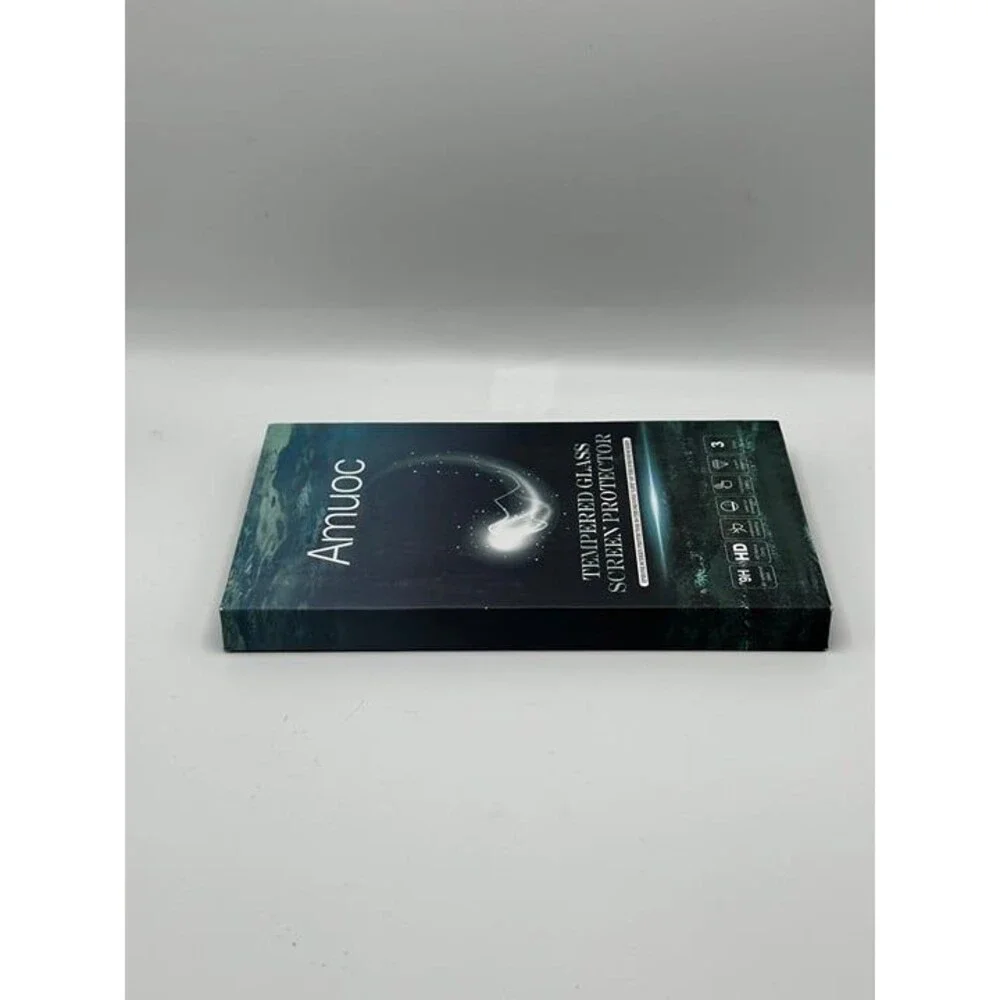 Amuoc Tempered Glass Screen Protector for iPhone 13 Pro